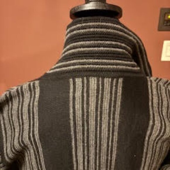 Asymetrical Alpaca Jacket - Picture 3 of 7